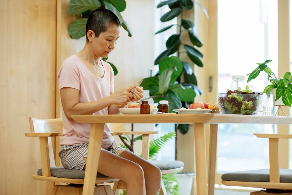 세포 활력과 젊음을 되찾기 위한 건강한 생활 습관 이미지
