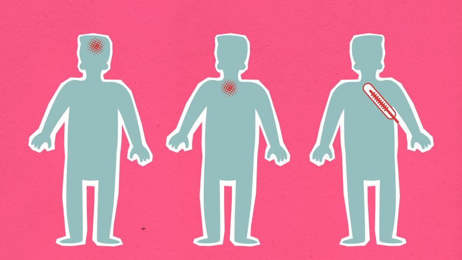 자율신경계 불균형과 체온 조절 이상으로 고통받는 현대인의 모습