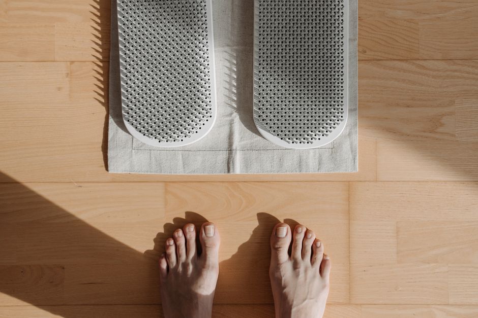 발바닥 균형과 건강한 걷기를 실천하는 발 이미지