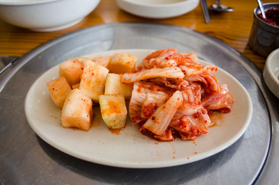 다양한 발효 음식과 건강한 식단